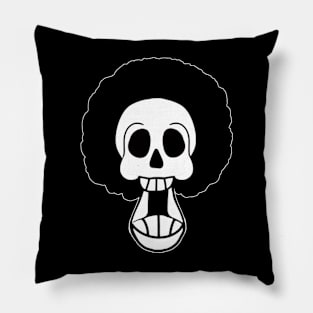 Laughing skull Pillow