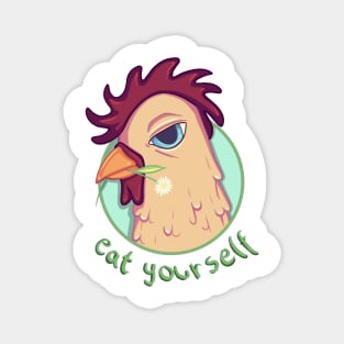 Eat Yourself [Chicken] Magnet