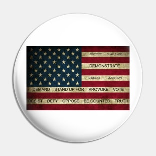 First Amendment Freedom Pin