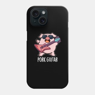 Pork Guitar Cute Rock Guitar Pig Pun Phone Case