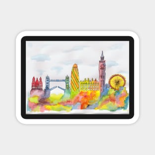 London Skyline Magnet