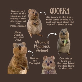 Animal Facts - Quokka T-Shirt