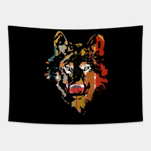 Great design shirt for wolves fans Tapestry