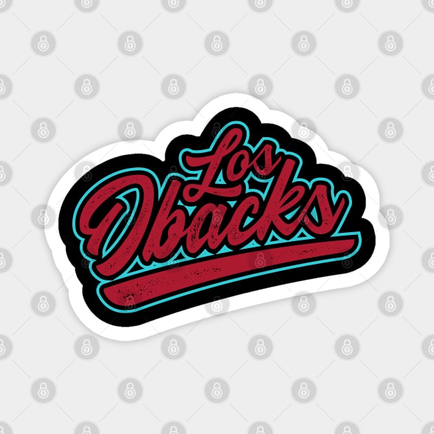 Los Dbacks Magnet by LunaGFXD