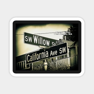 SW Willow Street & California Avenue SW, West Seattle, WA by Mistah Wilson Magnet