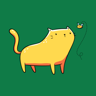 Cat and Bee T-Shirt