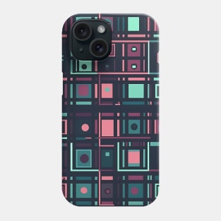 Infinite kaleidoscopic cosmos - Abstract Universe Seamless Pattern Phone Case