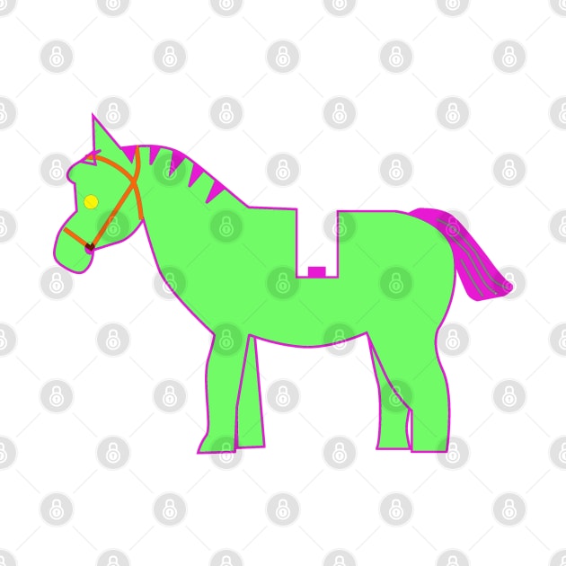 Interpretation of a Minifig Horse by ChilleeW