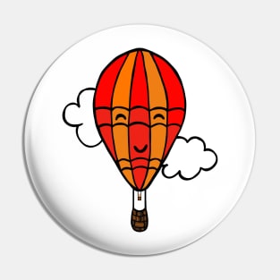 Happy Hot Air Balloon Pin