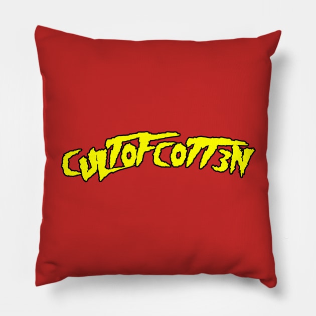 Run Wild Yella Pillow by cott3n