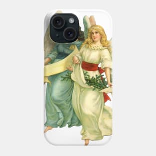 Victorian Christmas Angels Phone Case