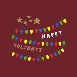 Happy Holidays Lights T-Shirt