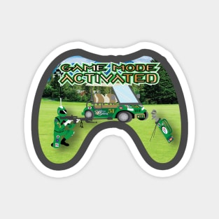 Game Mode Activated Green golf course Magnet