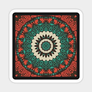 MANDALA SPLAT DECORATIVE HOME Magnet