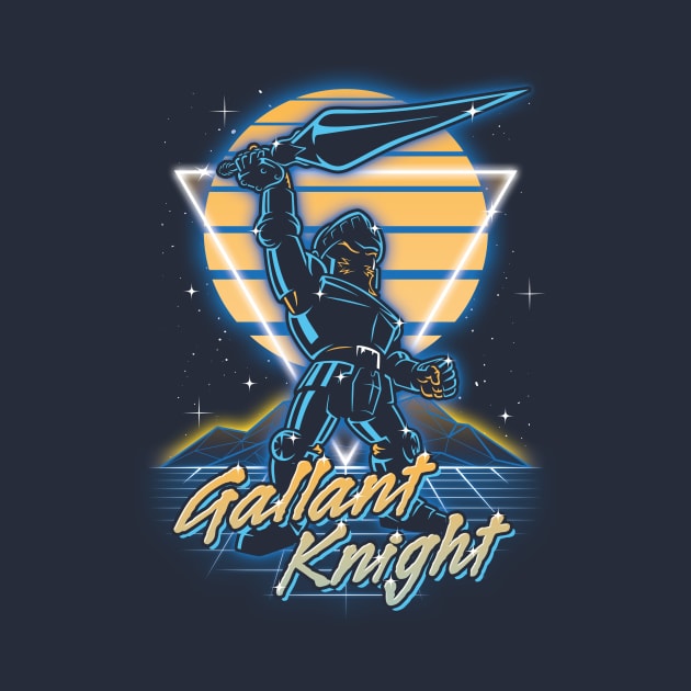 Retro Gallant Knight by Olipop