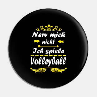 Volleyball Sport Beachvolleyball Pin