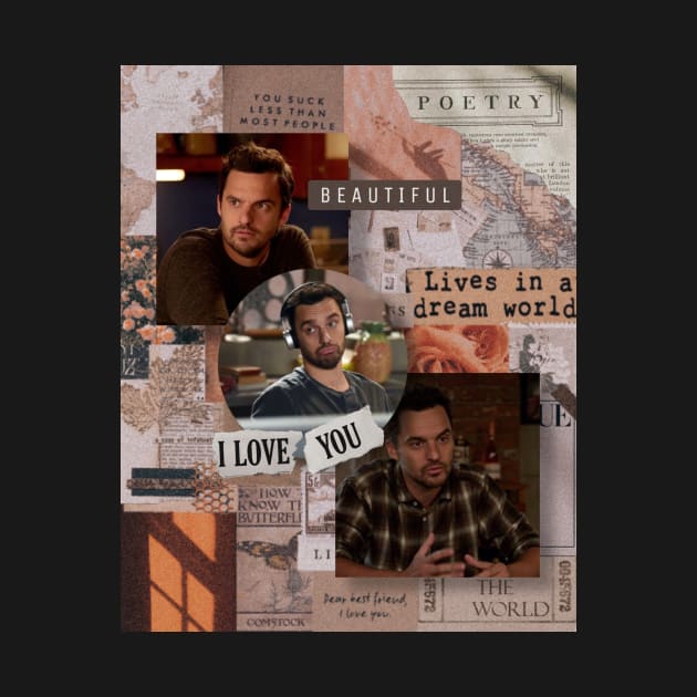 Nick Miller aesthetic by voidstickers