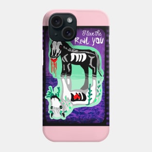 I love the REAL YOU kelpie horse monsters Phone Case