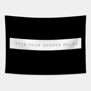 Feminism - F*ck your gender roles! Tapestry