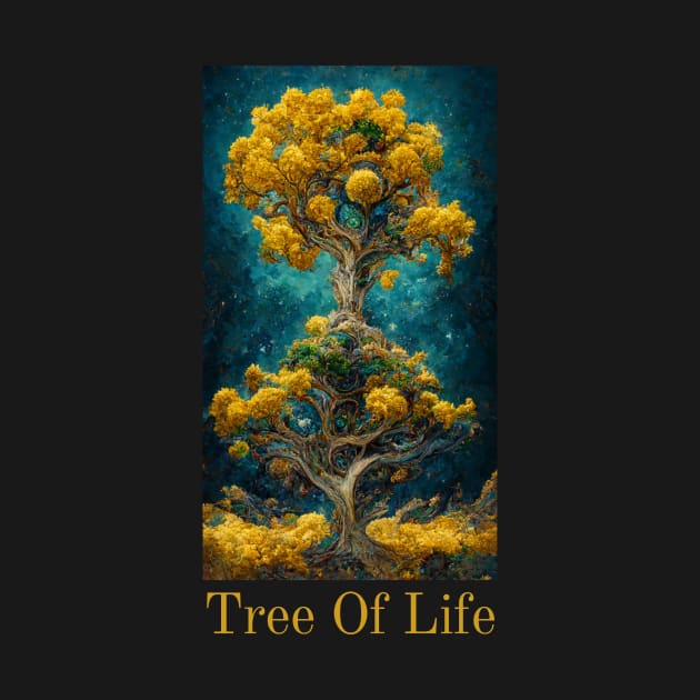 Tree of Life Painting by DarkAgeArt