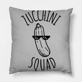 Zucchini Squad Cool Zucchini Pillow