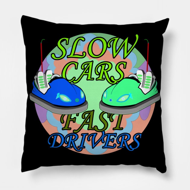 Small Cars Pillow by momomoma