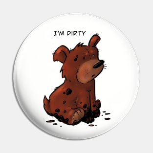 Dirty bear Pin