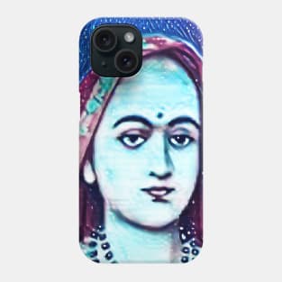 Adi Shankara Snowy Portrait | Adi Shankara Artwork 13 Phone Case