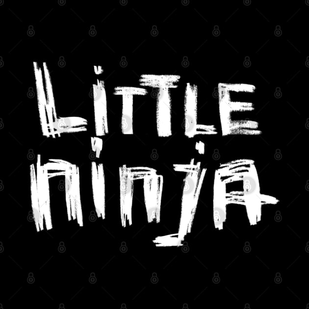 Hand Font: Little Ninja by badlydrawnbabe