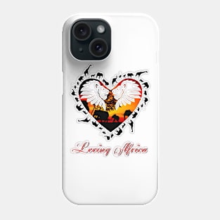 loving africa Phone Case