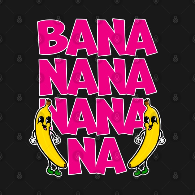 Funny Retro Banana Na Na Na Na by Swagazon