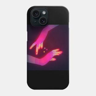 Psychedelic Energy Hands #3 (GIF) Phone Case