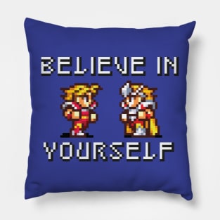 Believe In Yourself Warrior Knight Version Pillow