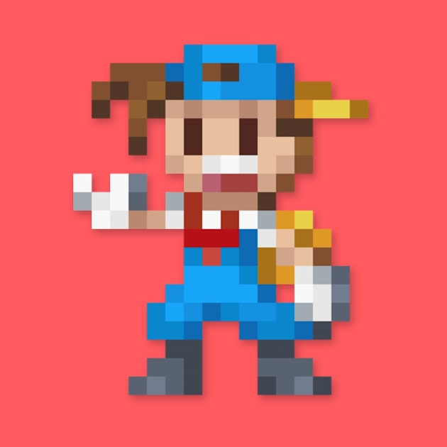 Pete low-res pixelart by JinnPixel