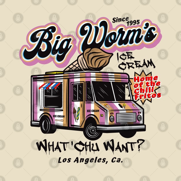 Big Worm's Ice Cream  Friday movie by Alema Art