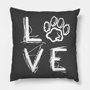 Love Paw Pillow