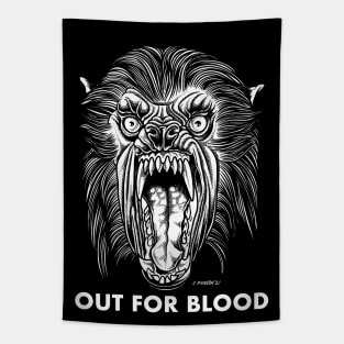 Out For Blood Tapestry