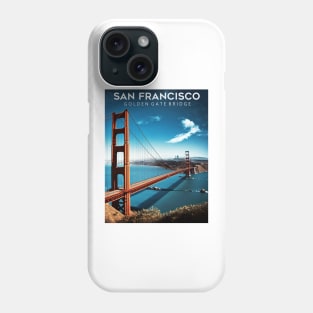 San Francisco, Golden Gate Bridge Phone Case