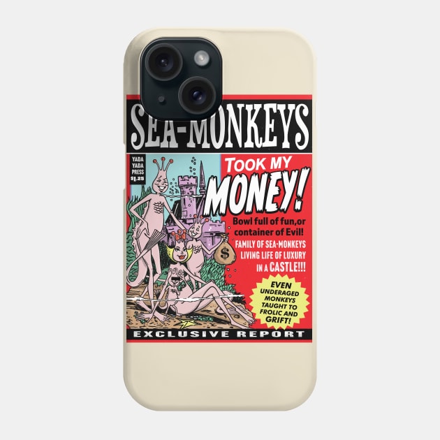 Sea-Monkey exclusive Phone Case by Raging Sockmonkey