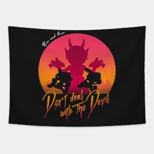 Don't deal with the Devil Tapestry