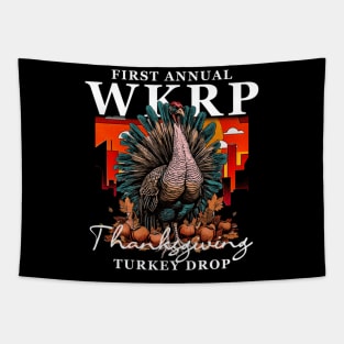 Thanksgiving Turkey Drop Tapestry