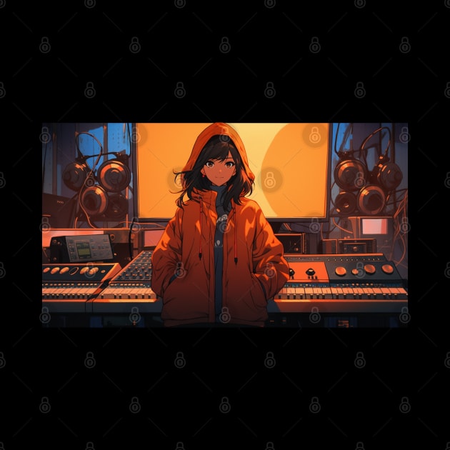 Dj Studio Lofi Girl by Nightarcade