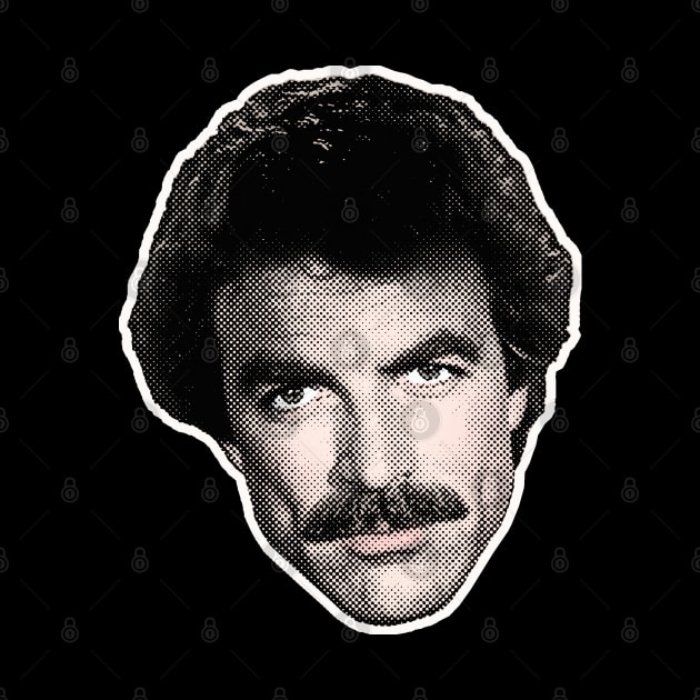 Magnum P.I. 80s Retro Design by DankFutura