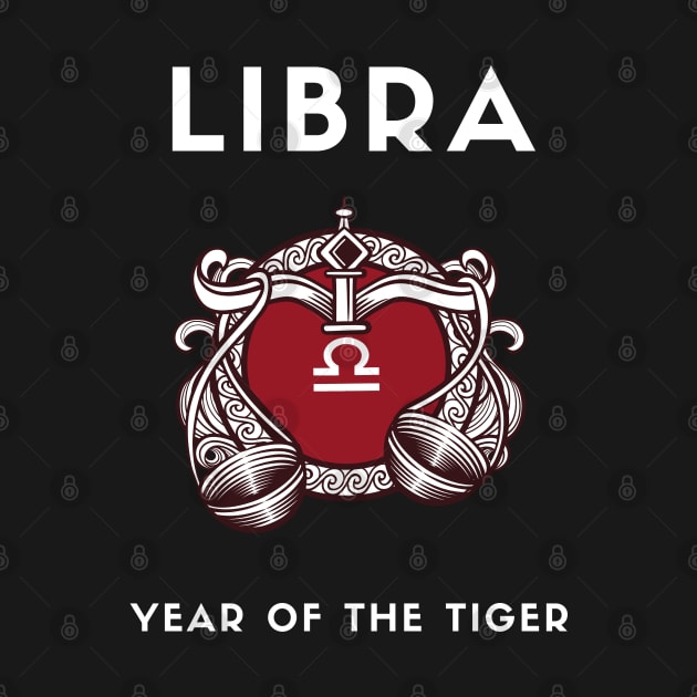 LIBRA / Year of the TIGER by KadyMageInk