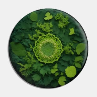 Collage of forest foliage Pin