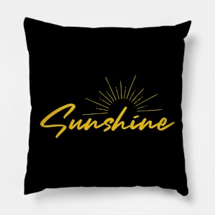 Radiant Rays: Capturing the Essence of Sunshine Pillow