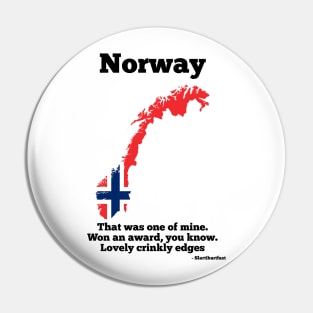 Slartibartfast - Norway Pin