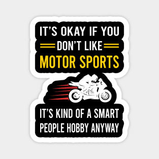 Smart People Hobby Motor Sport Sports Motorsport Magnet