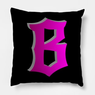 Letter B beautiful letters Pillow