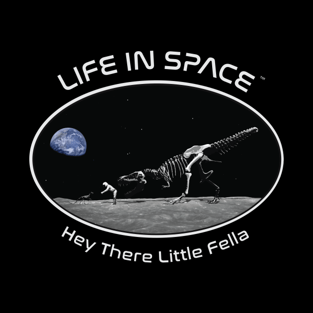 Life in Space: Hey There Little Fella by photon_illustration